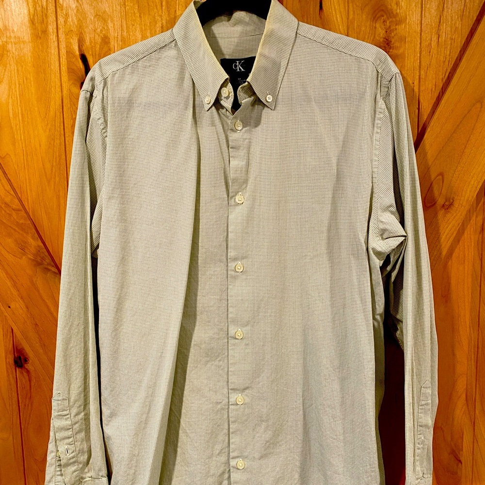 Calvin Klein Men’s Button Down Dress Shirt